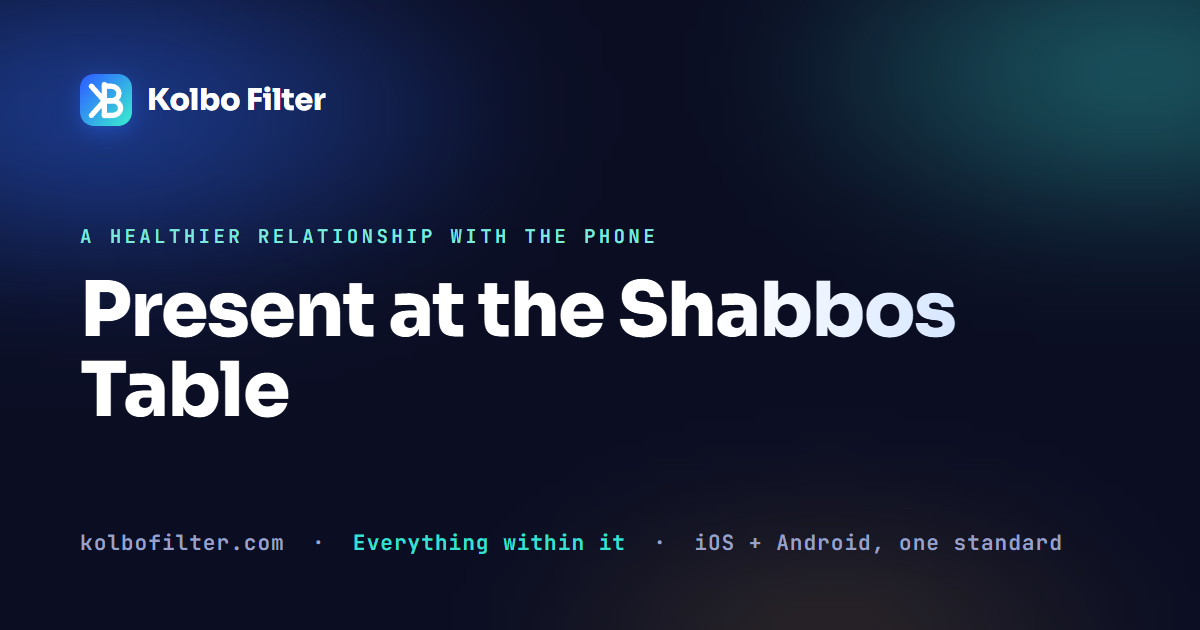 Present at the Shabbos Table